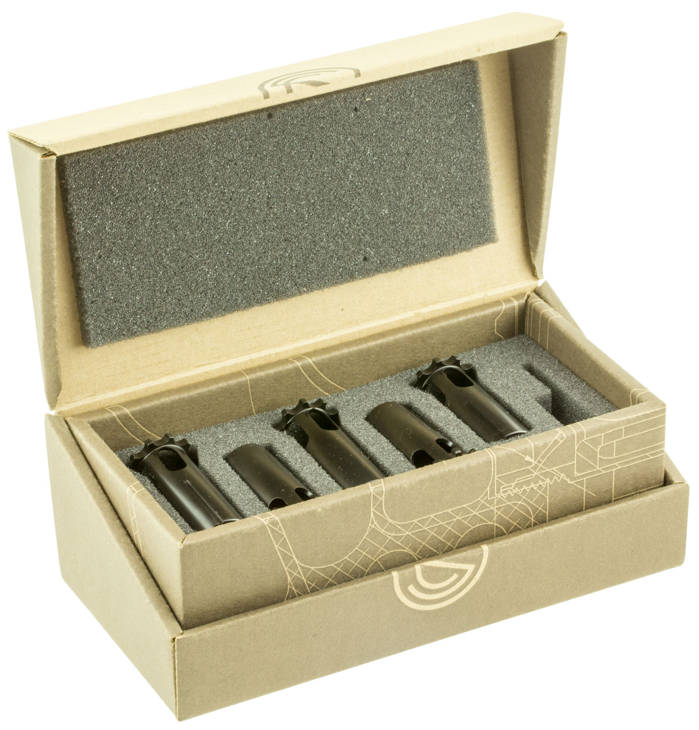Silencerco Stainless Steel Piston Kit for Osprey and Octane Suppressors, Nitride Black - AC728