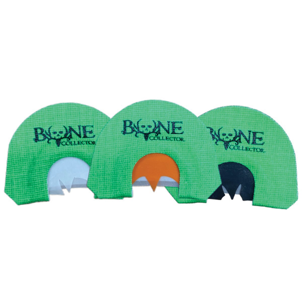 Bone Collector Lucky Lady Turkey Mouth Call, Green Pack of 3