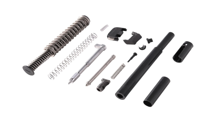 Brownells Slide Parts Kit Fits Glock Gen 5 G17, Black