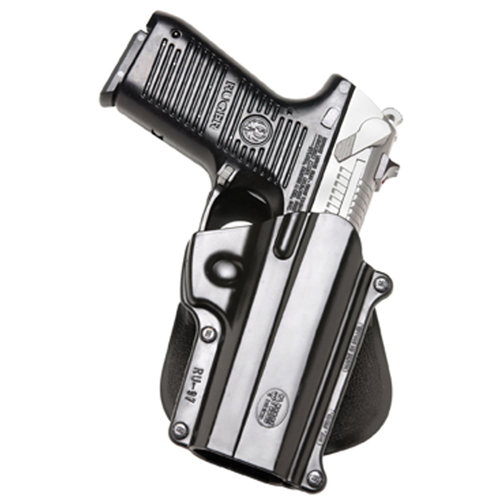 Fobus Standard Right Hand Ruger P90/93/94/95/97 Holster, Smooth Black - RU97