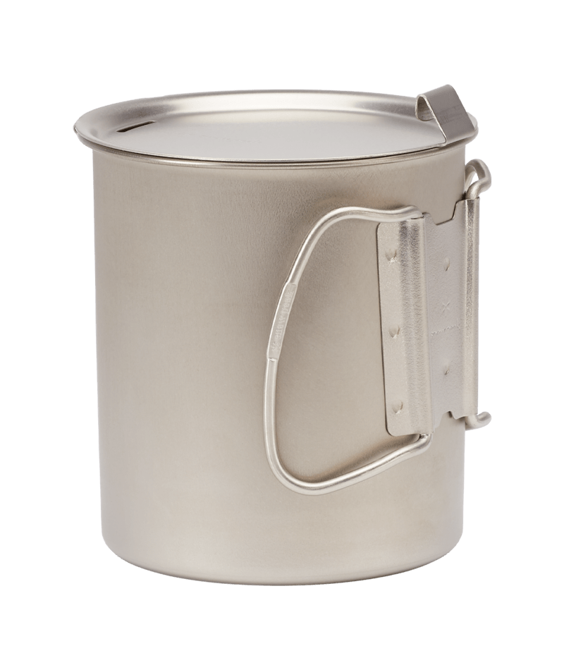 Snow Peak Trek 700 Titanium Cookset, Silver - SCS-005T