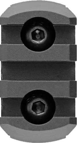 ARMASPEC PICATINNY RAIL COVERS - M-LOC 3 SLOT BLACK