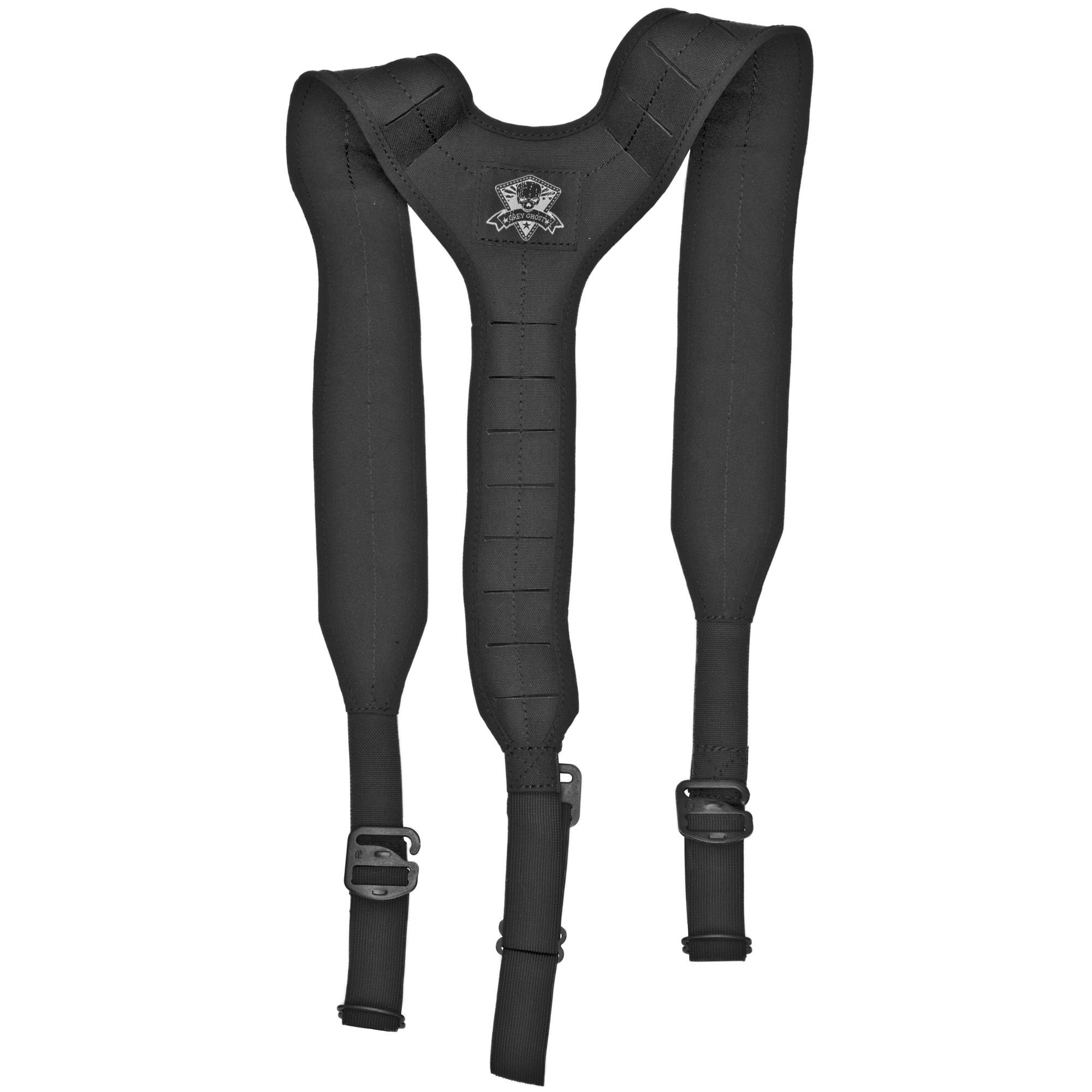 Grey Ghost UGF 3 Point Suspenders, Black - 2606769