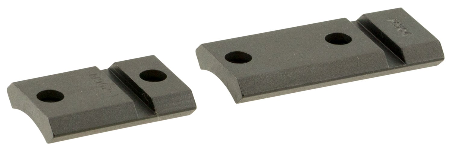 Leupold QRW Weatherby Mark V Centerfire Steel Cross-Slot 2-Piece Scope Base, Matte Black - 171709