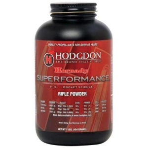 Hodgdon-Powder Hodgdon Superformance Spherical Rifle Powder 1 lb