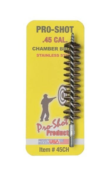 Pro-Shot .45 Cal. Stainless Steel Chamber Brush 45CH