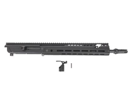 PSA JAKL 14.5" Rifle length Upper Assembly 5.56 NATO 1:7 Nitride w/Knurled CH, BCG & AAC Flash Hider, Black