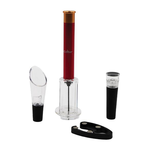Caliber Gourmet Shotgun Shell Pump Wine Bottle Opener
