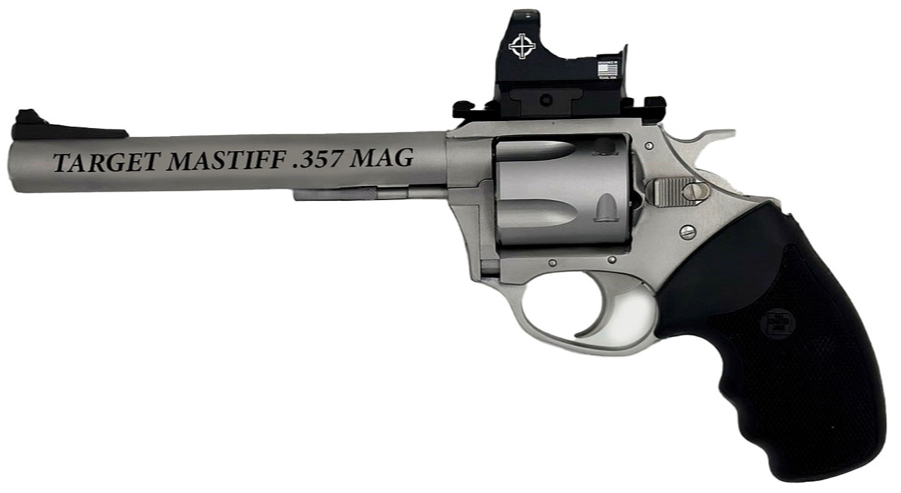 Charter Arms Target Mastiff 357 Mag Revolver - 6" Stainless