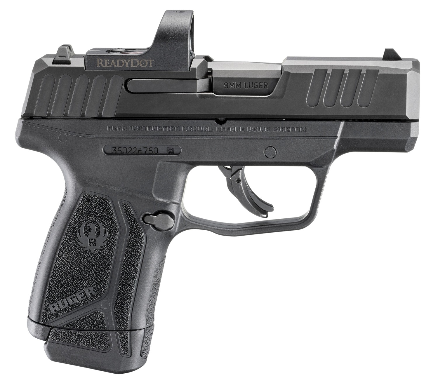 Ruger Max-9 9mm Semi-Auto Pistol with Red Dot