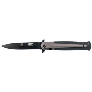 Smith-Wesson Smith & Wesson M&P 1085898 Dagger Clip Point Folding Knife 3 7/8" Blade Black