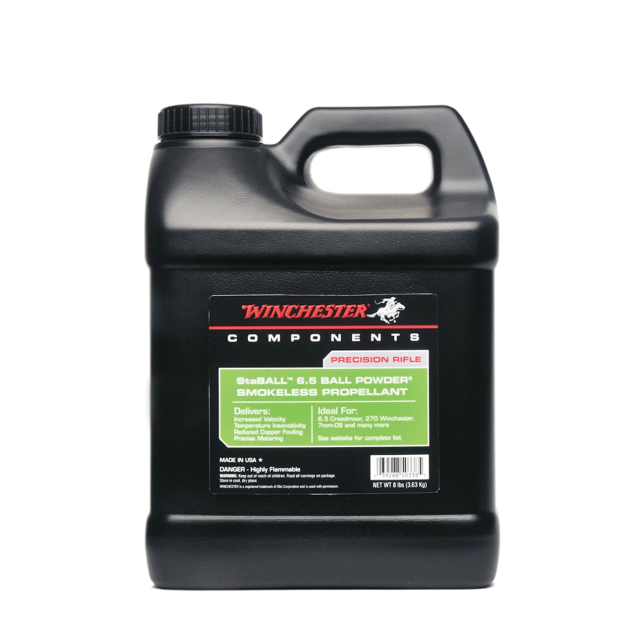 Winchester Staball 6.5 8 lb Rifle Powder - STABALL8