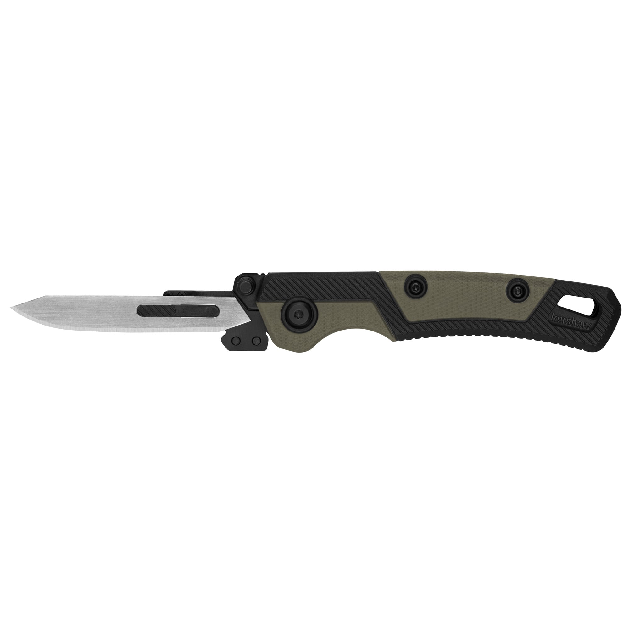 Kershaw Lonerock RCK2 2.75" Drop Point Folding Knife, Silver - 1891