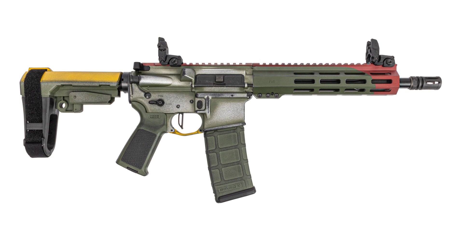 PSA Custom 10.5" 5.56 NATO Pistol W/ PSA Custom Flatbow FCG - Outlander