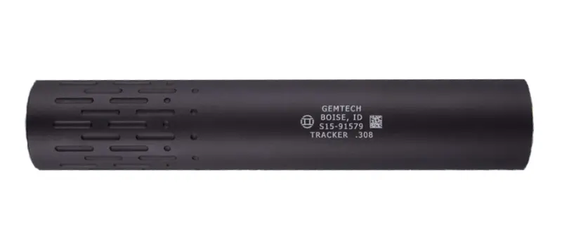 Gemtech Tracker 30 Cal Suppressor — 5/8-24, 7.9 in