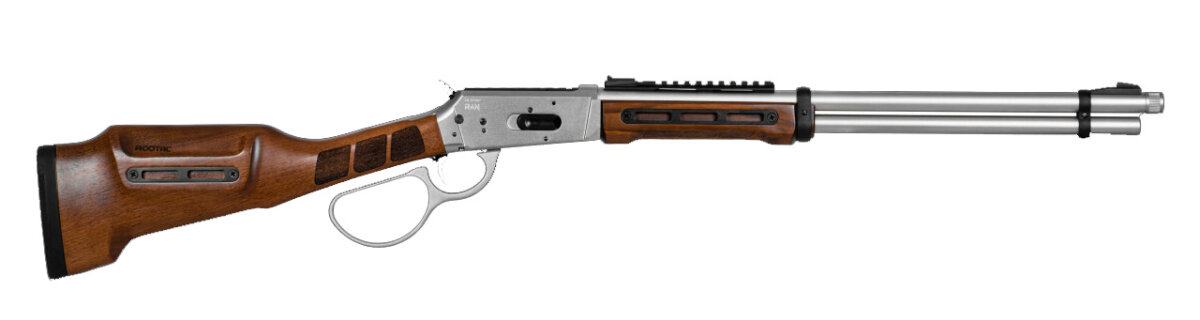 Derya Arms RAN 357MAG 10+1 20" WD/NKL SIDE GATE