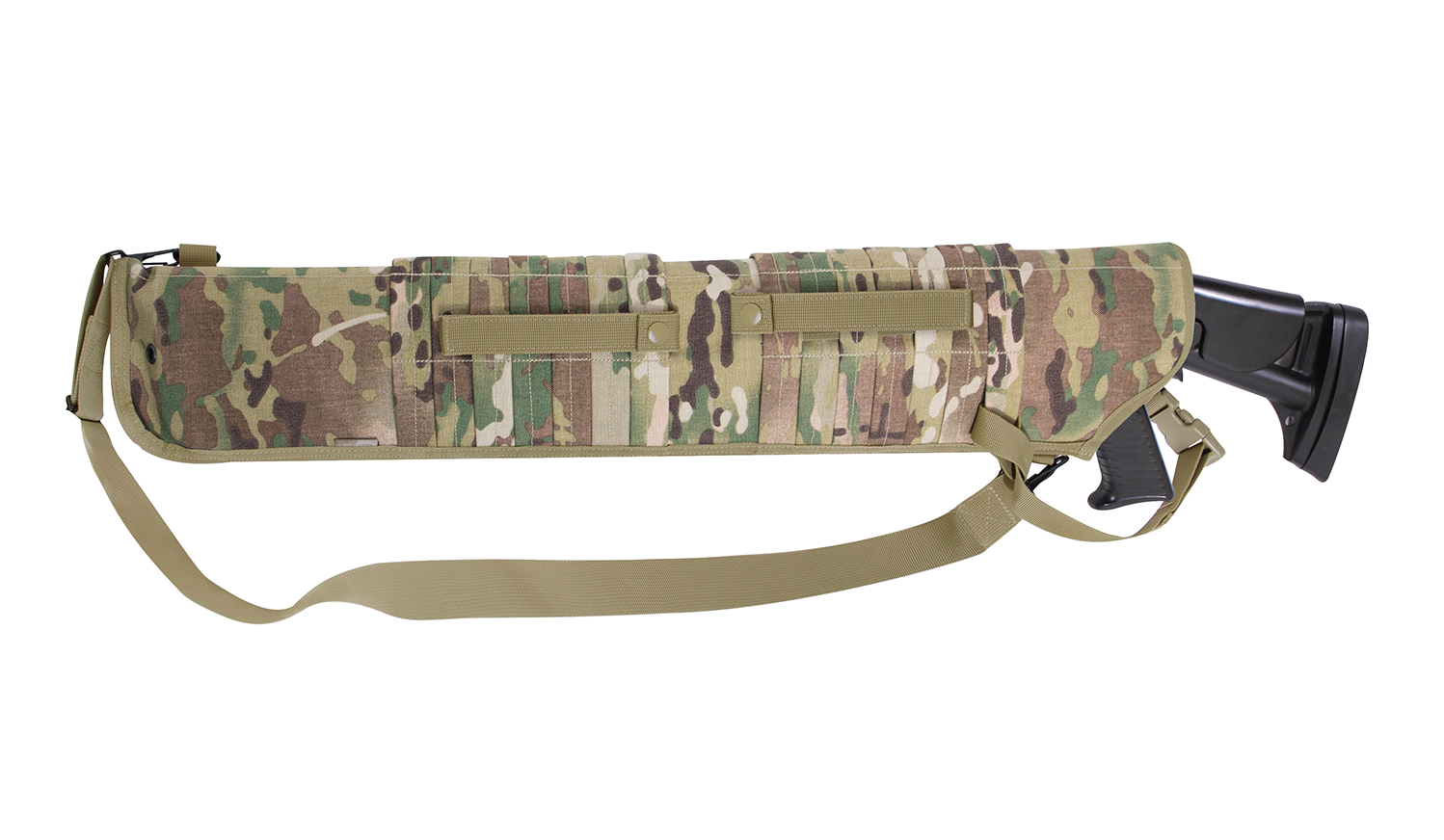 Rothco Tactical Molle Shotgun Scabbard - Multicam