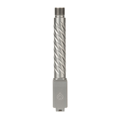 Ballistic Advantage 9mm SIG P320 Compact/X Carry  PVD SS (Light Gray) Threaded Spiral Fluting LCI Barrel