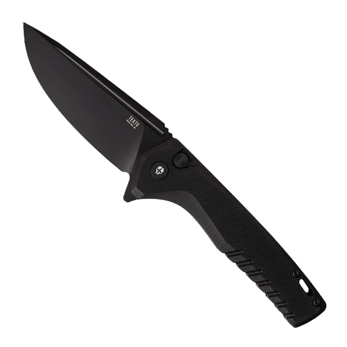 Tekto Knives F3 Charlie Folding Knife, Black