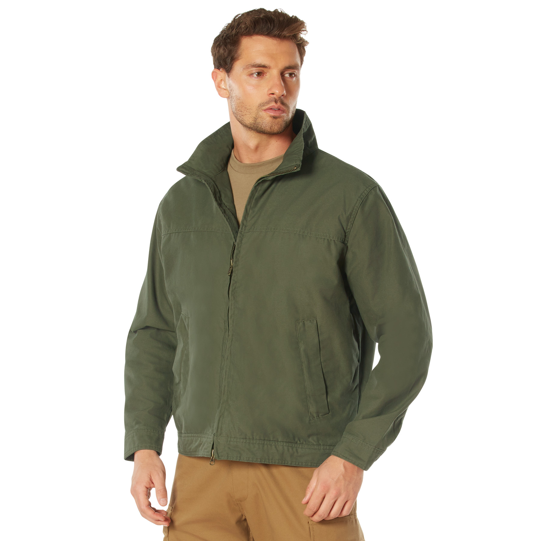 Rothco Lightweight Concealed Carry Jacket - Olive Drab, Small