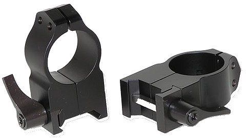 Warne Maxima Steel Rings 1in Weaver/Picatinny QD Extra High - Matte