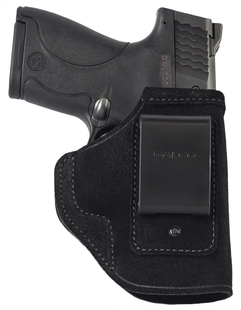 Galco STO652RB Stow-N-Go IWB Black Steerhide Fits M Shield 3" 9/40 2.0" 9/40 Right Hand