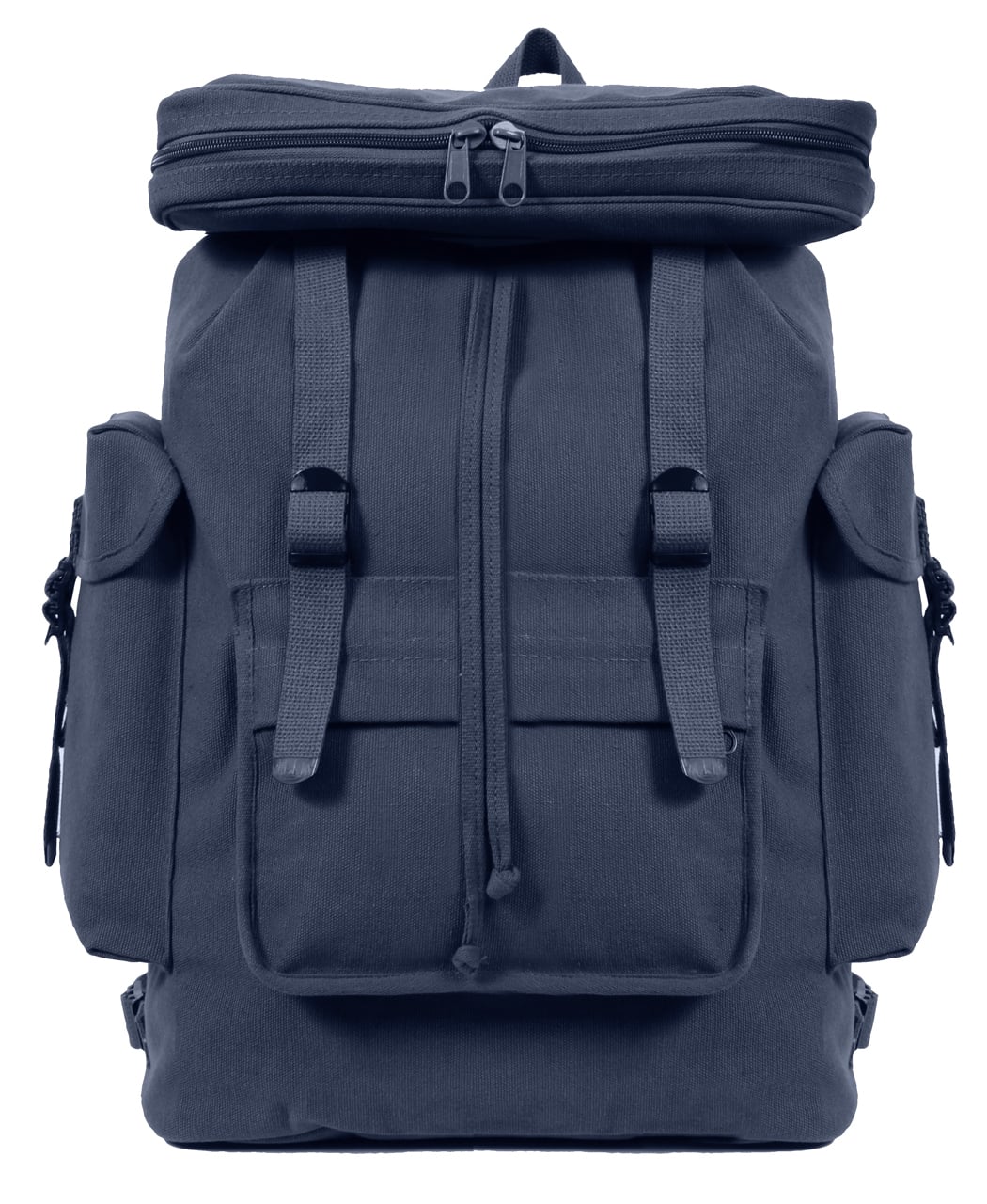 Rothco Canvas European Style Rucksack - Navy Blue
