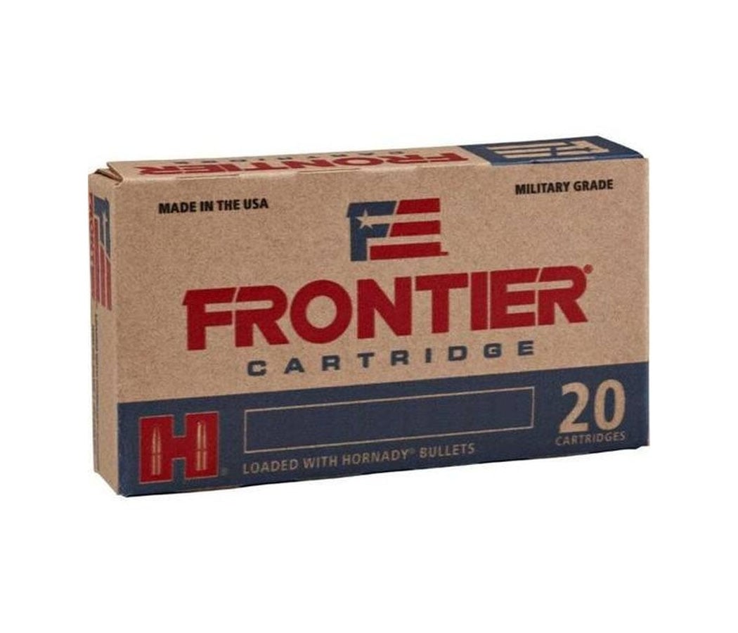 Hornady Frontier 55 gr Hollow Point Match .223 Rem Ammo, 20/box - FR140