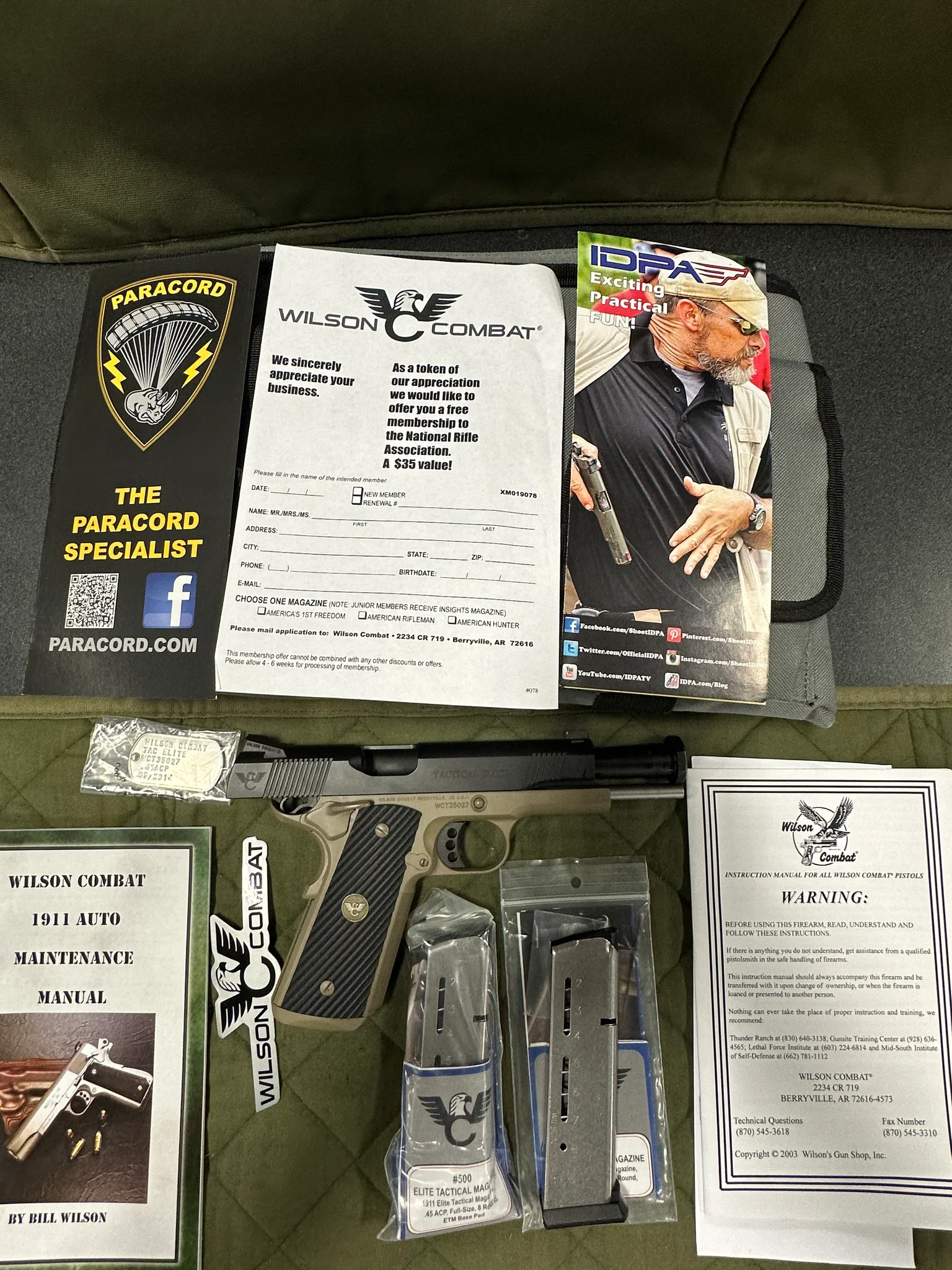 WILSON COMBAT TACTICAL ELITE (Used)