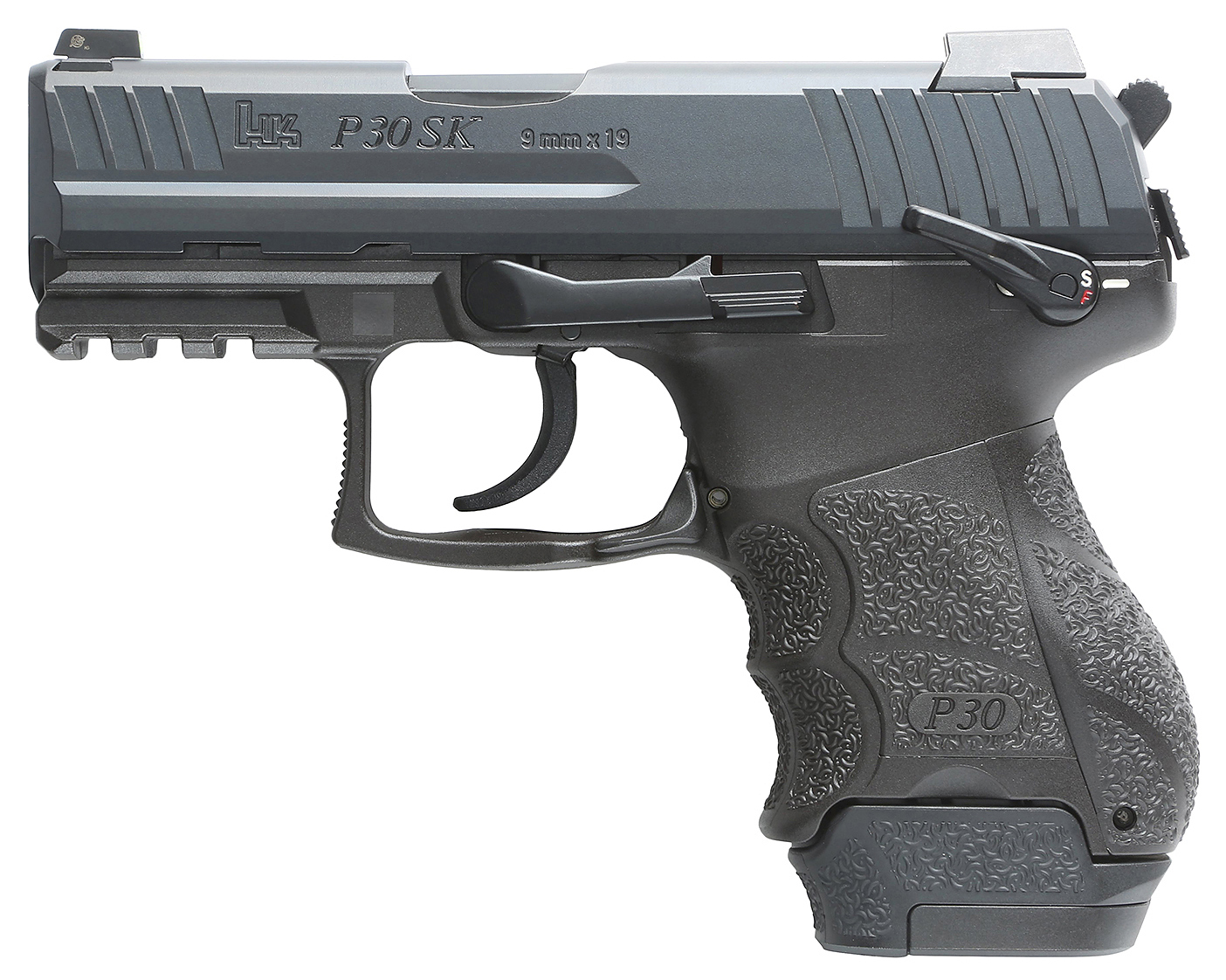 Heckler Koch P30SK V3 DASA 9mm Pistol - 15rd