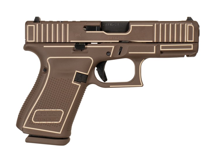 GLOCK SCT 19V COMP Ranger Brown 15RD Handgun