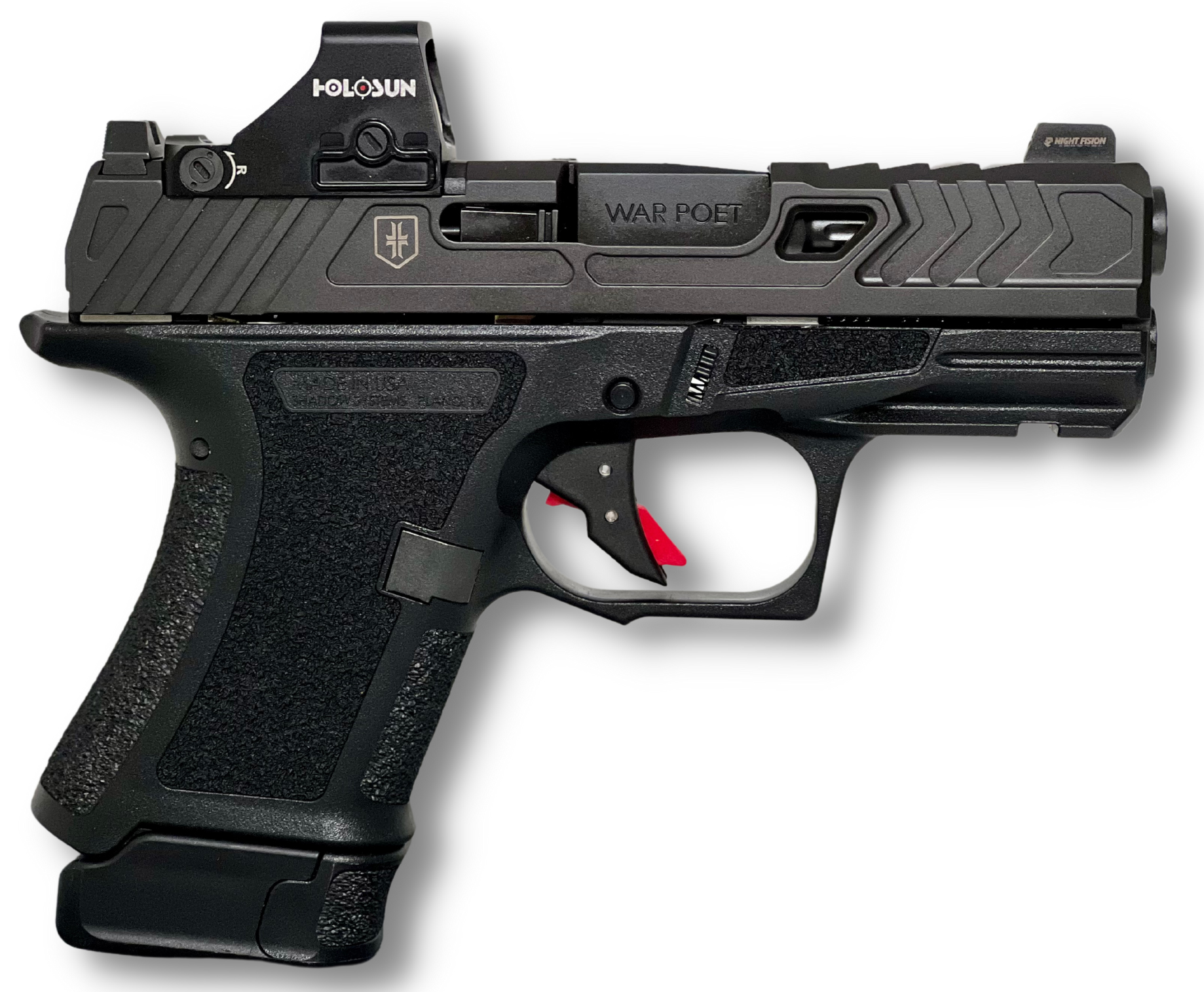 Shadow Systems CR920 9mm War Poet with Holosun 507K