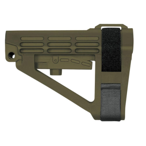 Sb-Tactical SB Tactical SBA4 5-Postion Adjustable Brace for AR-15 OD Green
