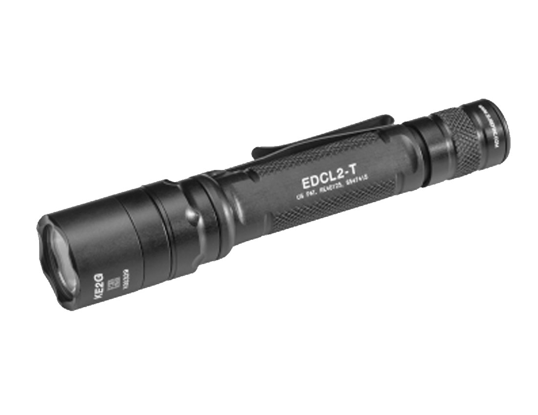 Surefire EDCL2-T LED Flashlight 1200 Lumen, Black - EDCL2-T