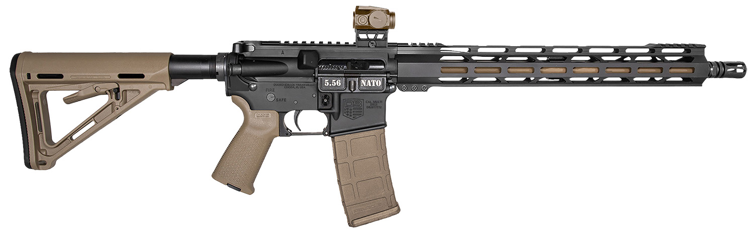 Diamondback DB15 5.56 Rifle with Viridian Green Dot