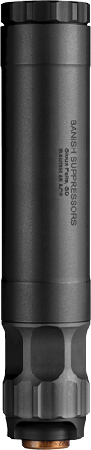 Banish 45 .578X28 Suppressor - Black Titanium Silencer