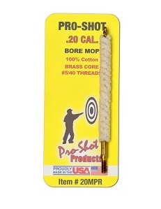 Pro-Shot .20 Cal. Bore Mop  20MPR
