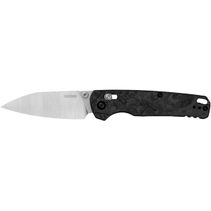 Kershaw Bel Air XL Pocket Knife 3.4" Reverse Tanto CPM MagnaCut Stonewashed Blade Carbon Fiber Handle Black