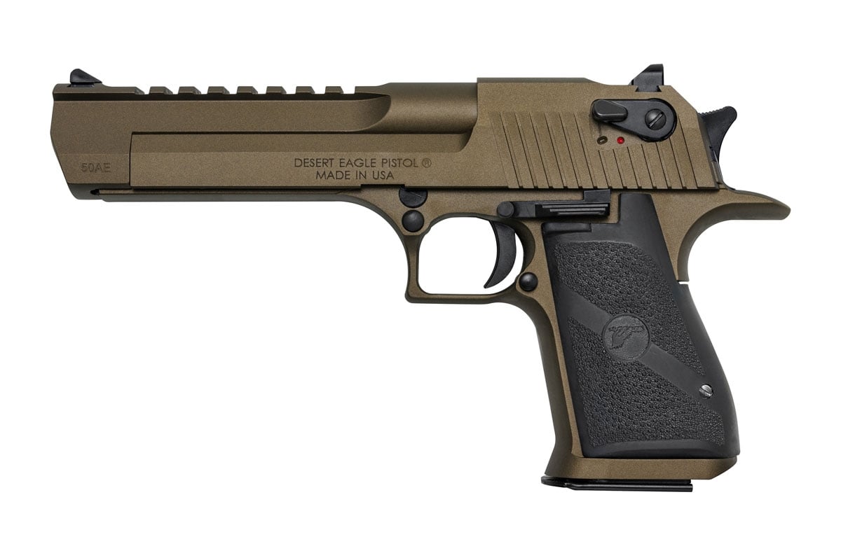 MAGNUM RESEARCH DESERT EAGLE 50AE BRONZE 6IN - No Credit Card Fees - Low, flat rate shipping