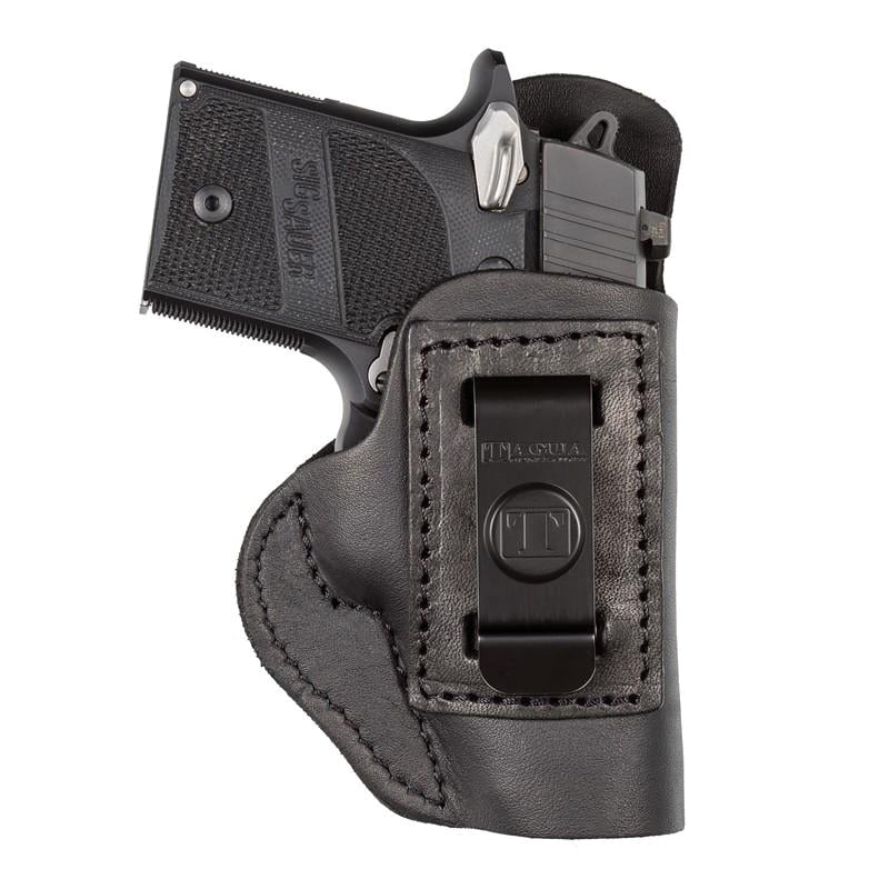 Tagua Super Soft Smith & Wesson Bodyguard 380 IWB Holster RH Leather, Black