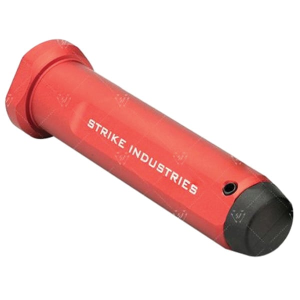 Strike Industries AR Mil-Spec Buffer Housing for Mil-Spec Buffers, Red - SI-AR-BH-MIL-RED