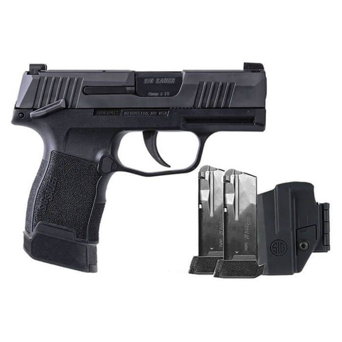 Sig Sauer P365 TACPAC 3" 9mm Pistol, Manual Safety W/ (3) 10rd & Holster - 365-9-BXR3P-MS-TACPAC-10