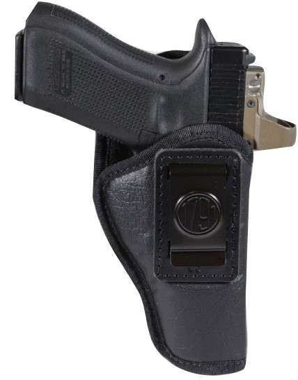 1791 Gunleather EcoCarry Canik TP9SF/Glock G26/G27 IWB Holster Right Leather, Black