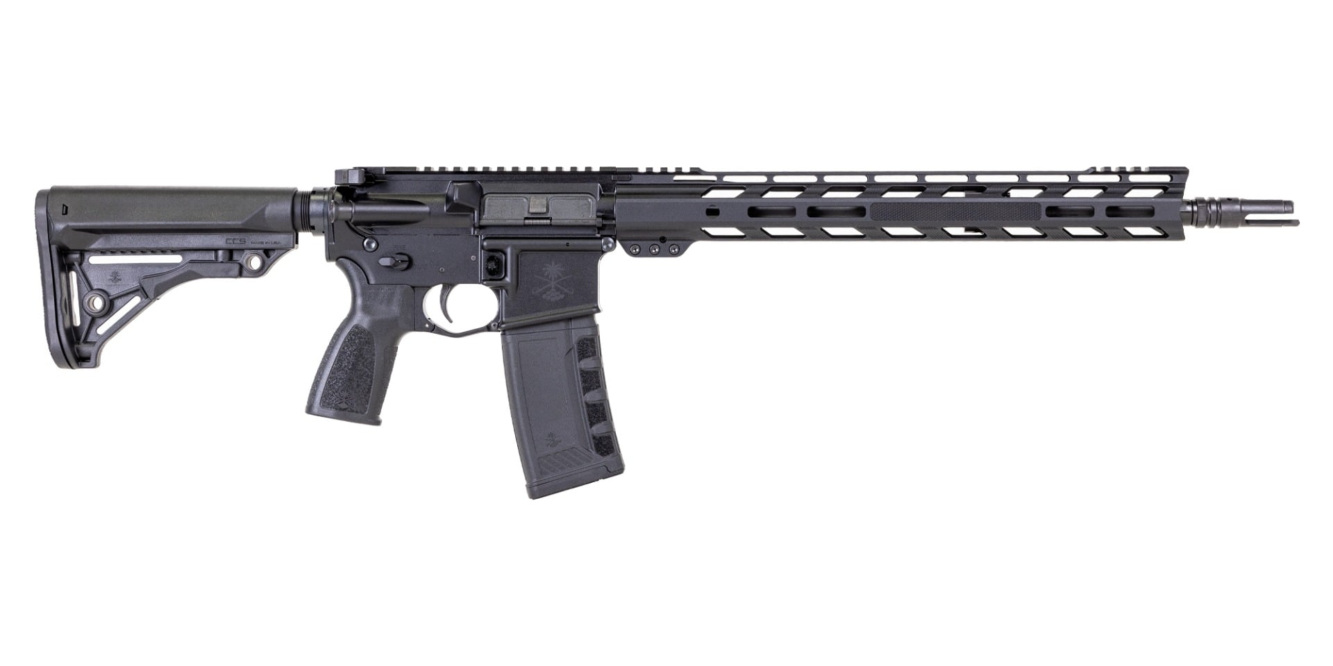 PSA "Sabre" Forged 16" 5.56 FN CHF CL 15" Knurled Slant Rail Sabre Furniture Rifle