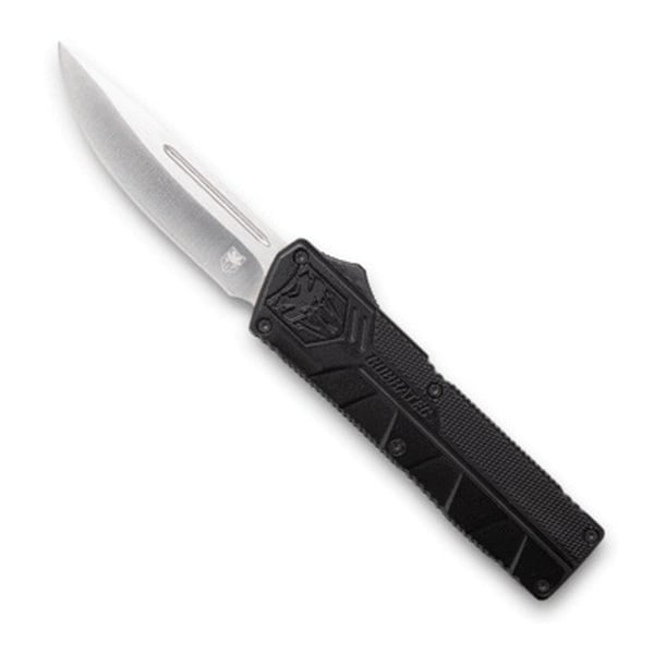 CobraTec Knives Drop Point Lightweight Knife, 3.25", Black - BCTLWDNS