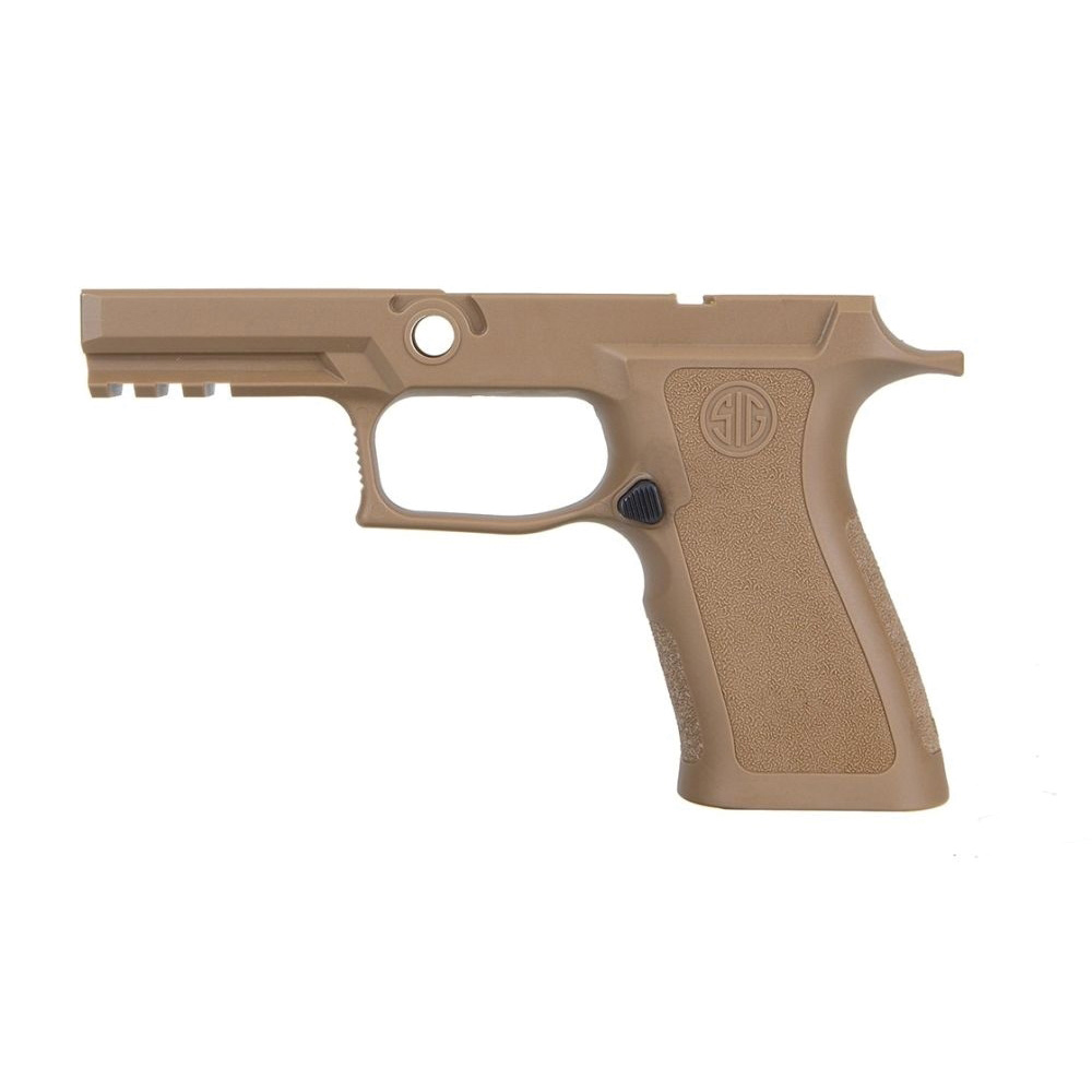 Sig Sauer P320-X Carry Grip Module - Fits P320, Coyote Tan, Reliable Enhancement for Better Control and Comfort - GRIP-MODX-CA-943-SM-COY