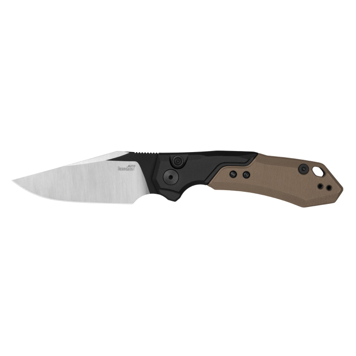 Kershaw Launch 19 Auto Folding Clip Point Knife, Brown - 7851