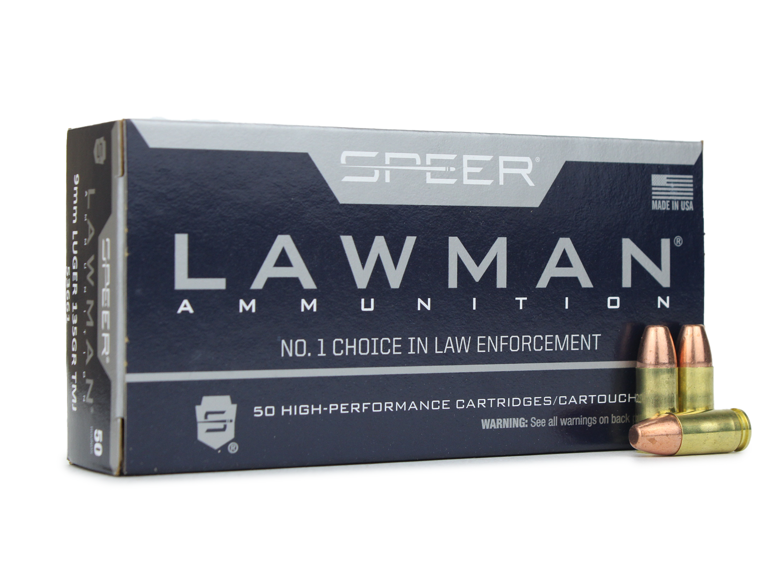Speer Lawman 9mm 135 Gr TMJ (Box)