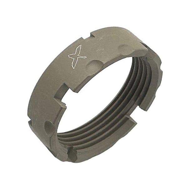 Forward Controls Design CNF Billet Castle Nut, Flat Dark Earth