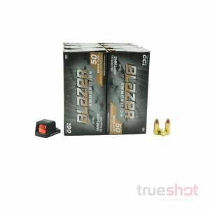 BUNDLE DEAL: Holosun EPS Carry Green Dot Pistol Sight and 500 Rounds of Ammo - CCI 9mm 115 Grain